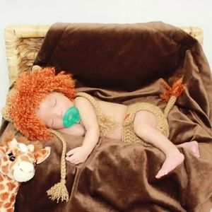 Baby Lion Outfit Photo Prop